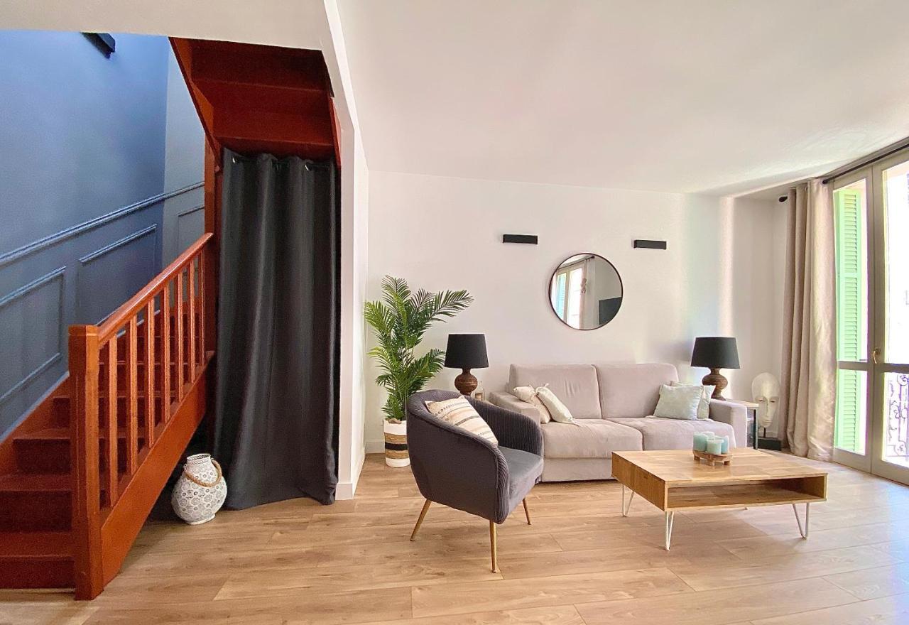 Bioves En Duplex-Climatisation-Centre Ville-Plage Menton Eksteriør bilde