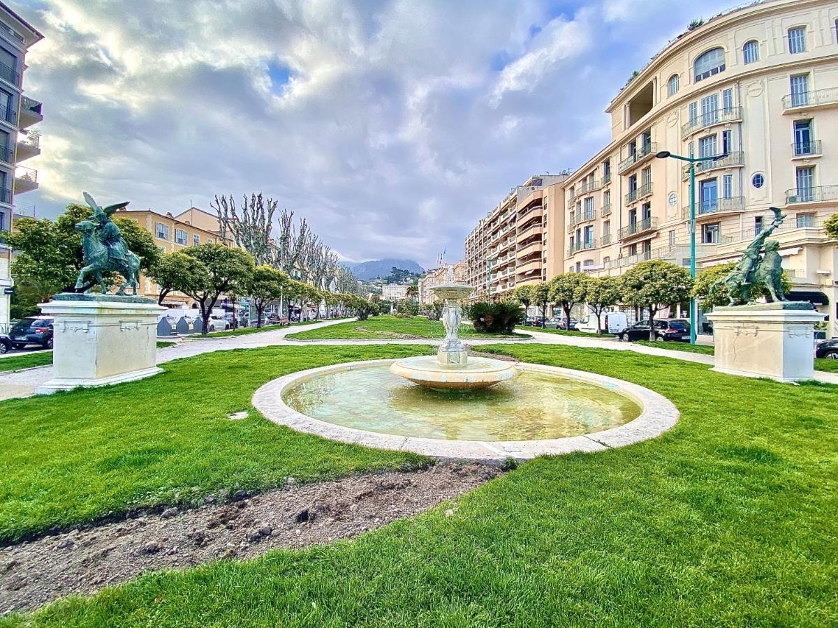 Bioves En Duplex-Climatisation-Centre Ville-Plage Menton Eksteriør bilde
